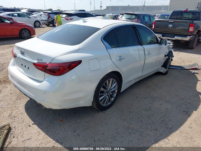 2022 INFINITI Q50 LUXE - JN1EV7BR9NM342531