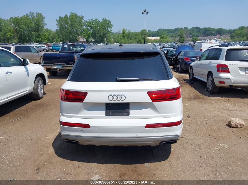 2017 AUDI Q7 PREMIUM PLUS - WA1LHAF77HD051221