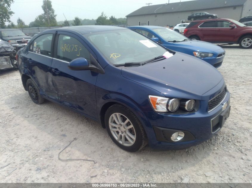 2014 CHEVROLET SONIC LT - 1G1JC5SHXE4141363