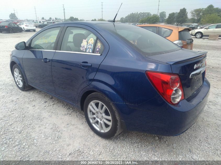 2014 CHEVROLET SONIC LT - 1G1JC5SHXE4141363