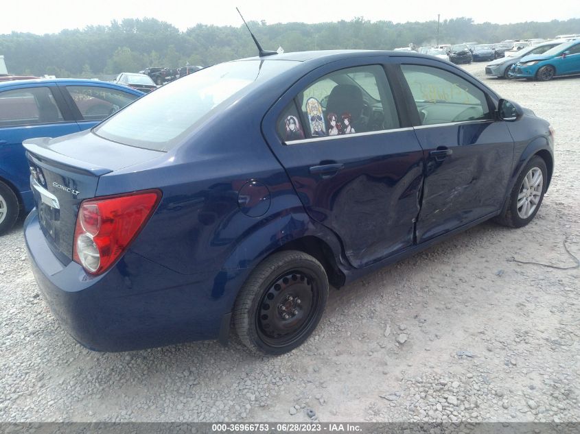 2014 CHEVROLET SONIC LT - 1G1JC5SHXE4141363