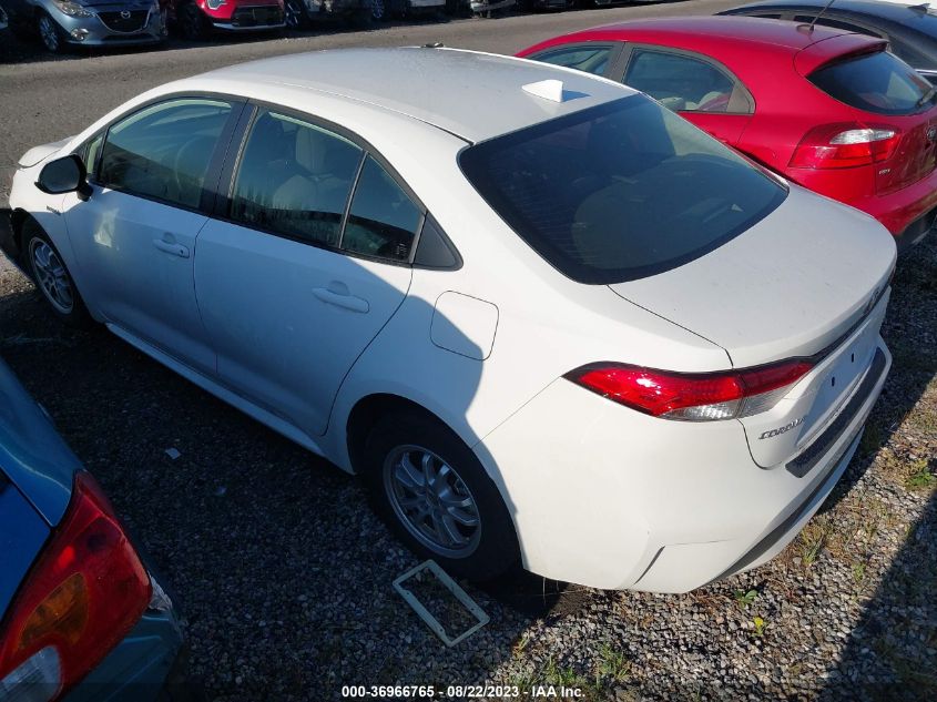 2021 TOYOTA COROLLA HYBRID LE - JTDEAMDE3MJ034367