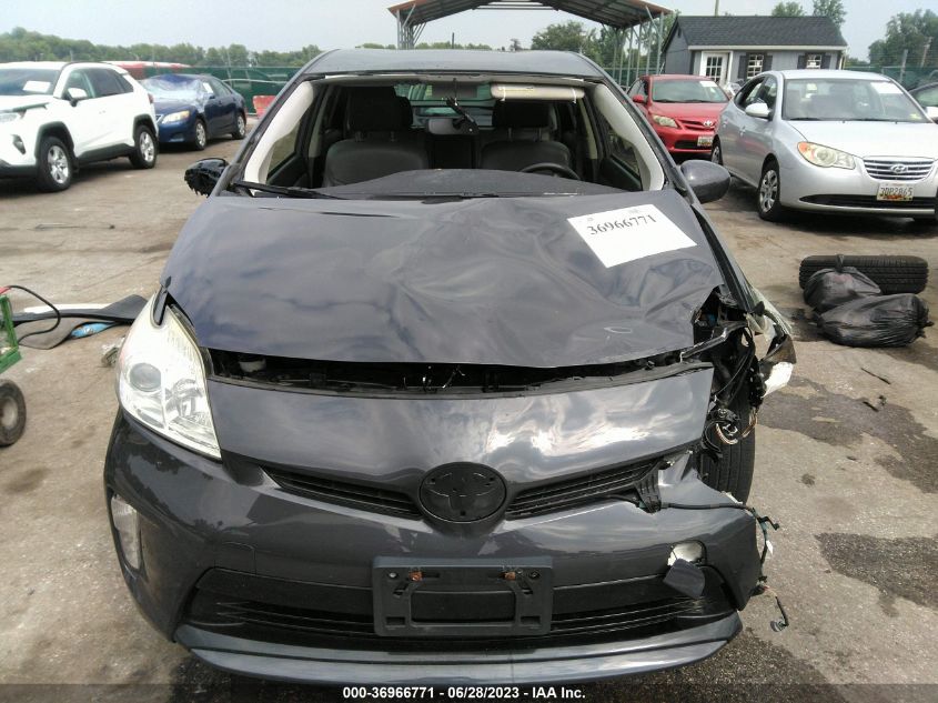 2013 TOYOTA PRIUS ONE/TWO/THREE/FOUR/FIVE - JTDKN3DUXD5609825