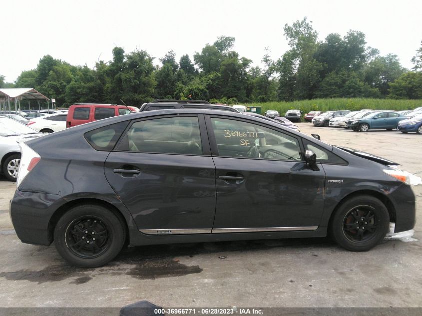 2013 TOYOTA PRIUS ONE/TWO/THREE/FOUR/FIVE - JTDKN3DUXD5609825