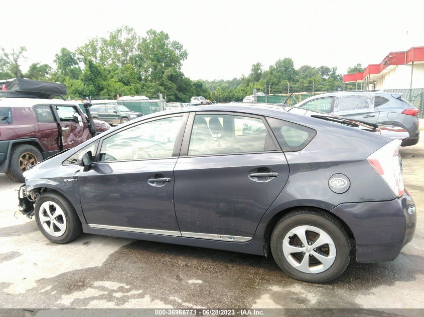 2013 TOYOTA PRIUS ONE/TWO/THREE/FOUR/FIVE - JTDKN3DUXD5609825