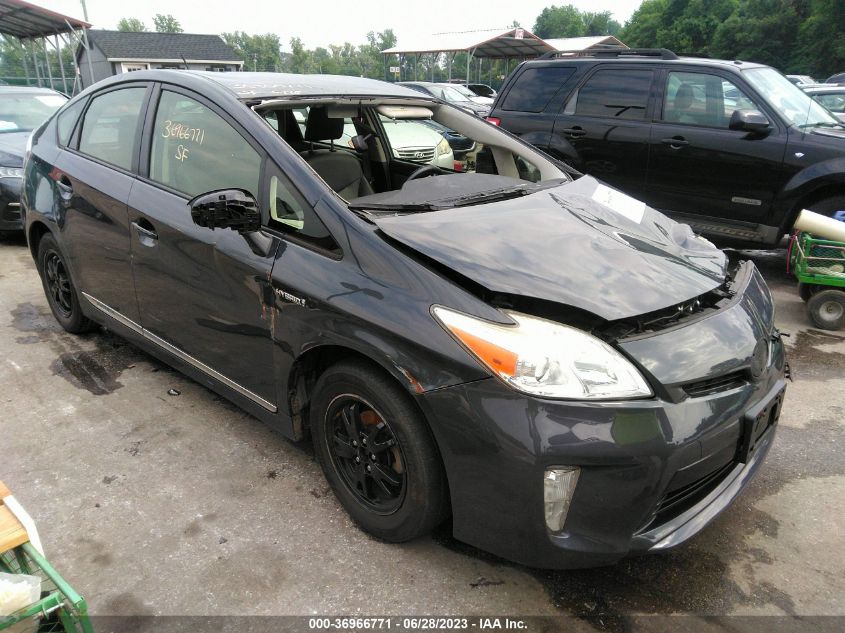 2013 TOYOTA PRIUS ONE/TWO/THREE/FOUR/FIVE - JTDKN3DUXD5609825