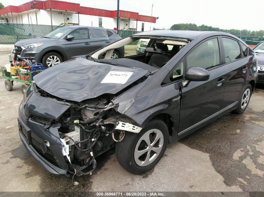 2013 TOYOTA PRIUS ONE/TWO/THREE/FOUR/FIVE - JTDKN3DUXD5609825