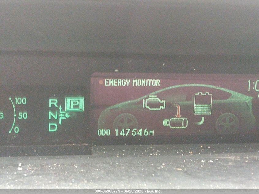 2013 TOYOTA PRIUS ONE/TWO/THREE/FOUR/FIVE - JTDKN3DUXD5609825