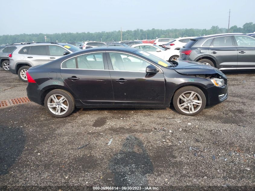 2014 VOLVO S60 T5 - YV1612FS8E1298305