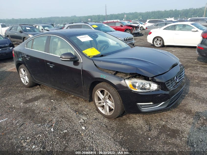 2014 VOLVO S60 T5 - YV1612FS8E1298305