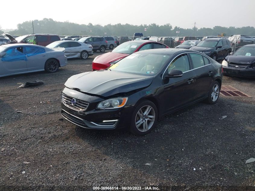 2014 VOLVO S60 T5 - YV1612FS8E1298305