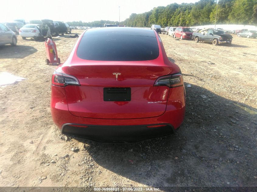 2023 TESLA MODEL Y LONG RANGE - 7SAYGDEE3PF790922
