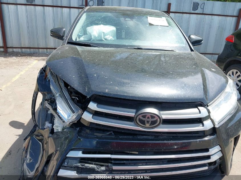 2017 TOYOTA HIGHLANDER LE - 5TDBZRFH5HS395494