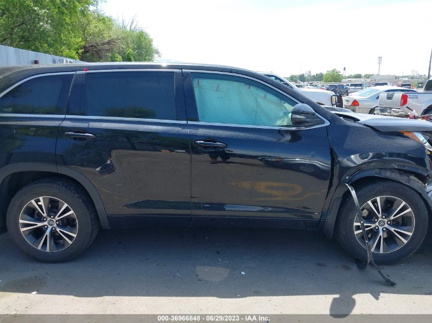2017 TOYOTA HIGHLANDER LE - 5TDBZRFH5HS395494