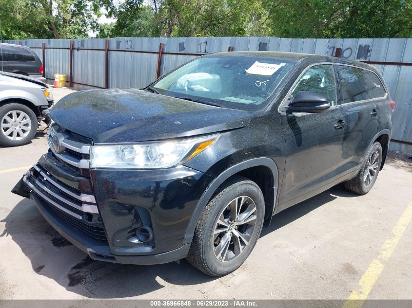 2017 TOYOTA HIGHLANDER LE - 5TDBZRFH5HS395494