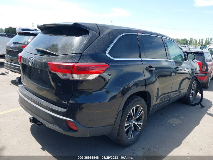 2017 TOYOTA HIGHLANDER LE - 5TDBZRFH5HS395494