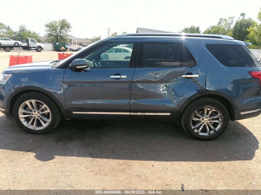 2018 FORD EXPLORER LIMITED - 1FM5K7F84JGA52001