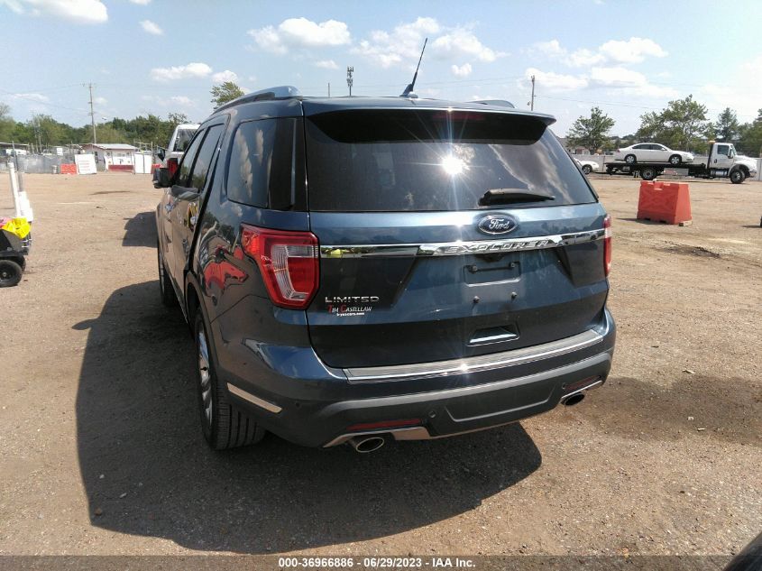 2018 FORD EXPLORER LIMITED - 1FM5K7F84JGA52001