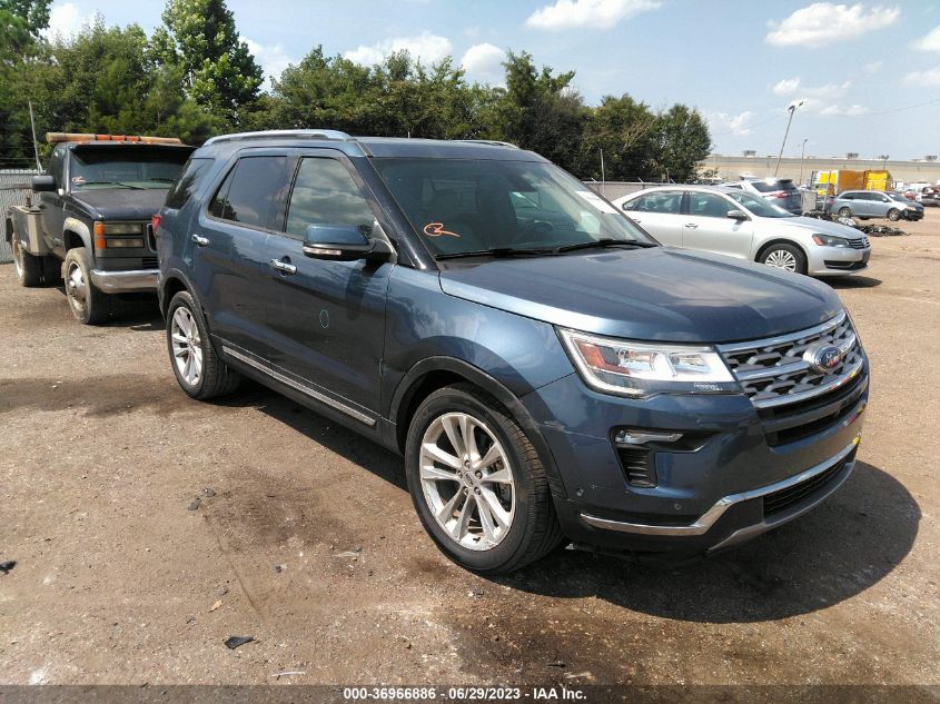 2018 FORD EXPLORER LIMITED - 1FM5K7F84JGA52001