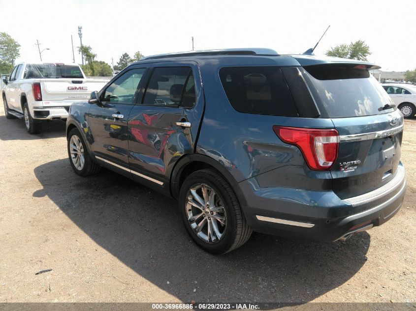 2018 FORD EXPLORER LIMITED - 1FM5K7F84JGA52001