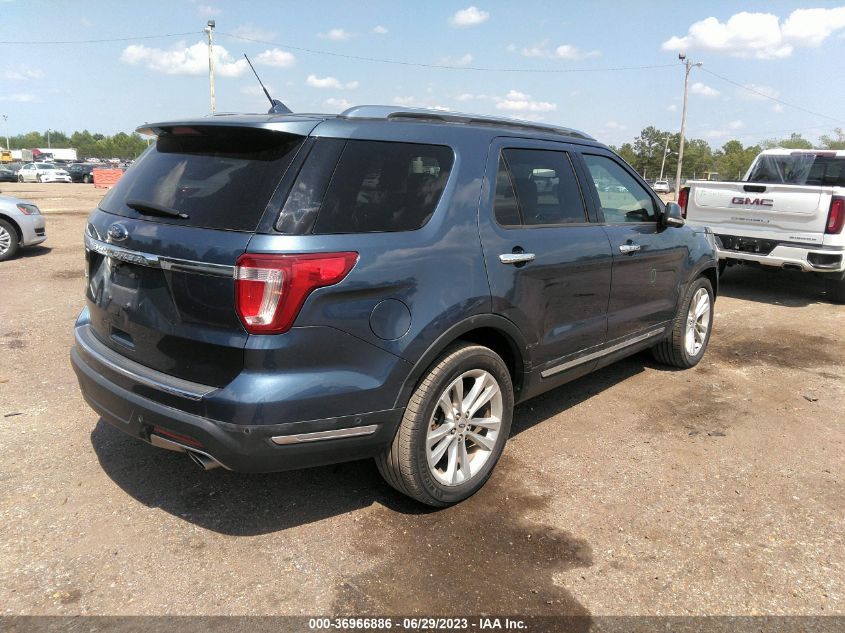 2018 FORD EXPLORER LIMITED - 1FM5K7F84JGA52001