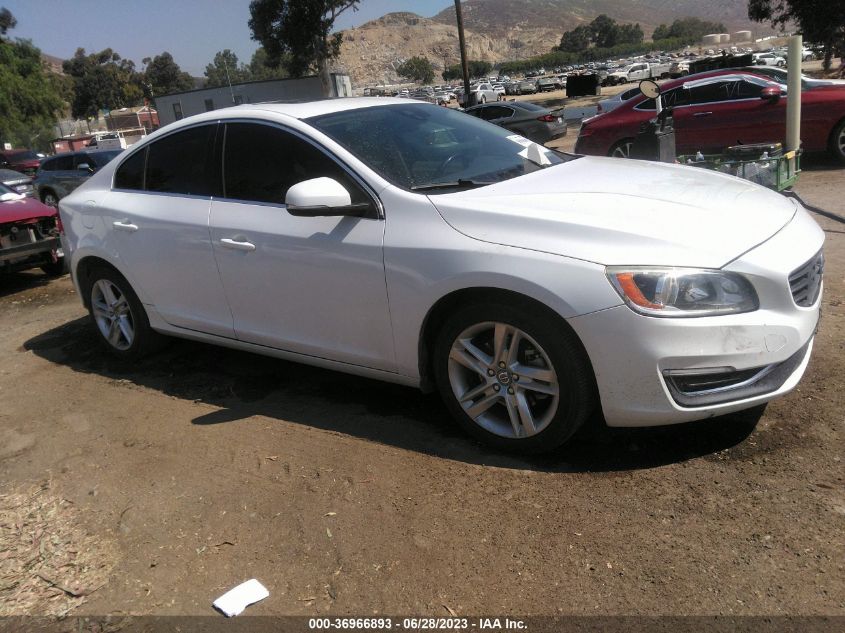 2015 VOLVO S60 T5 DRIVE-E PREMIER - YV126MFB9F1315643