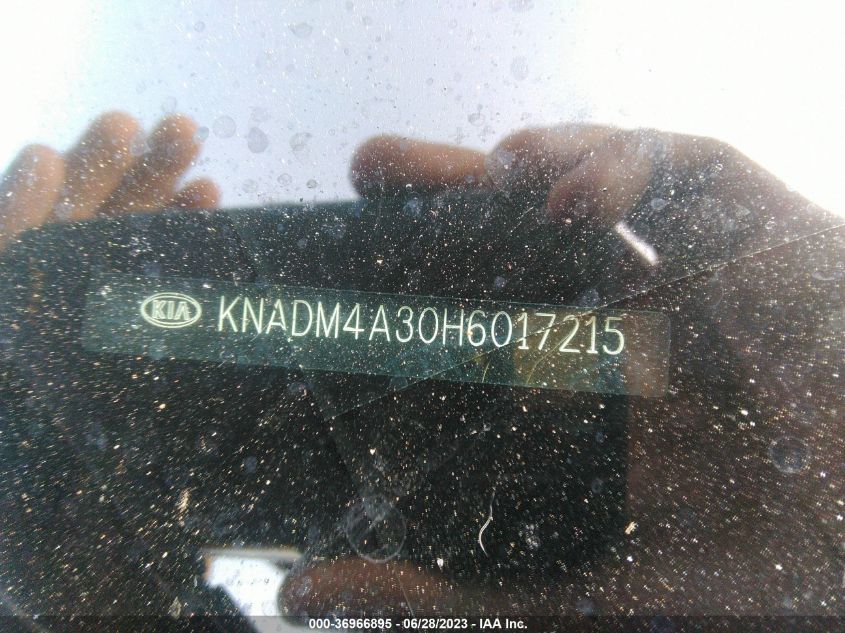 2017 KIA RIO LX - KNADM4A30H6017215