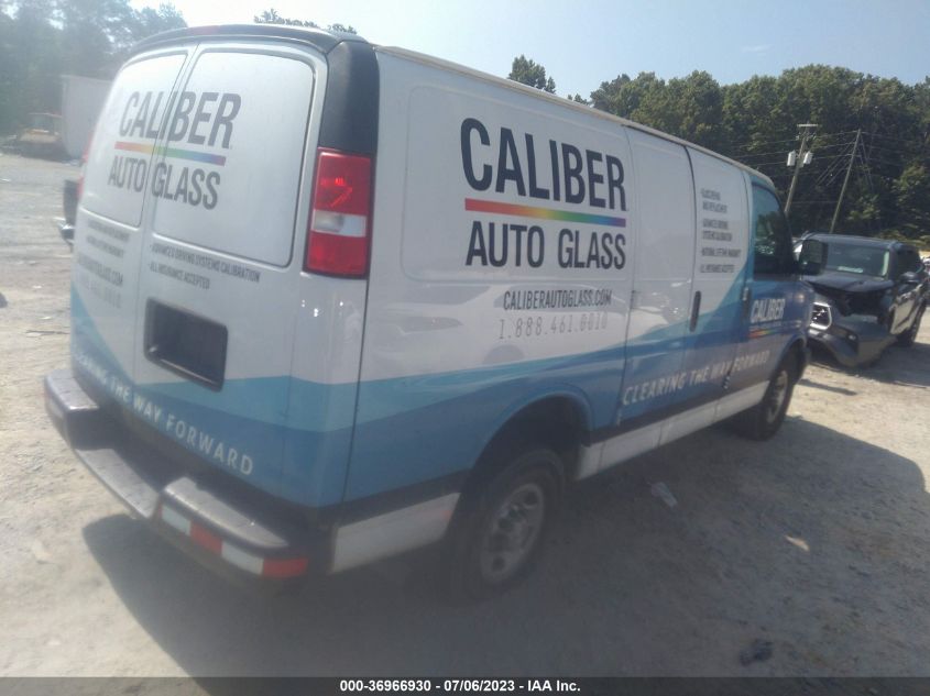 2018 CHEVROLET EXPRESS CARGO VAN - 1GCWGAFP7J1340709