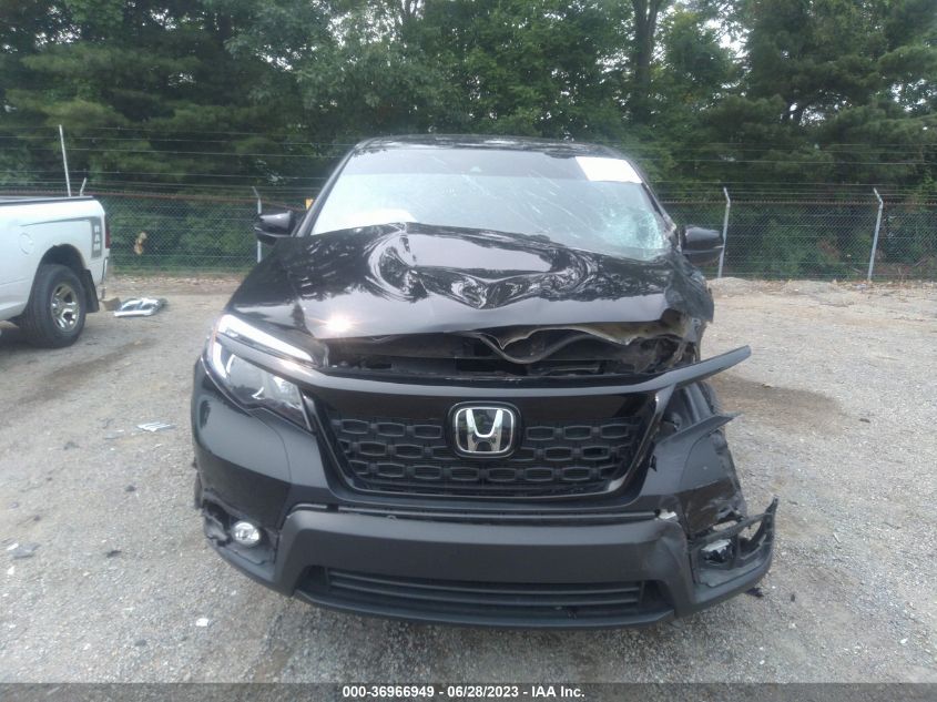 2021 HONDA PASSPORT EX-L 5FNYF8H54MB040377