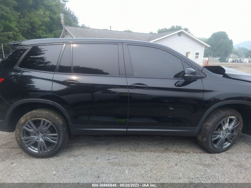 2021 HONDA PASSPORT EX-L 5FNYF8H54MB040377
