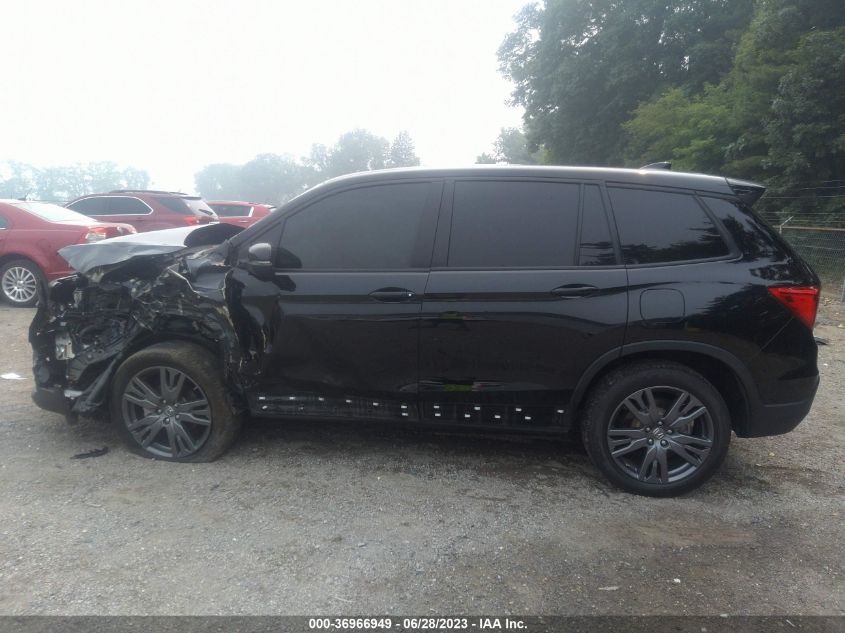 2021 HONDA PASSPORT EX-L 5FNYF8H54MB040377