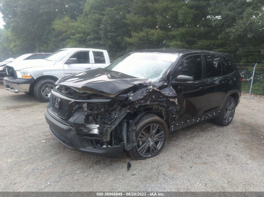 2021 HONDA PASSPORT EX-L 5FNYF8H54MB040377