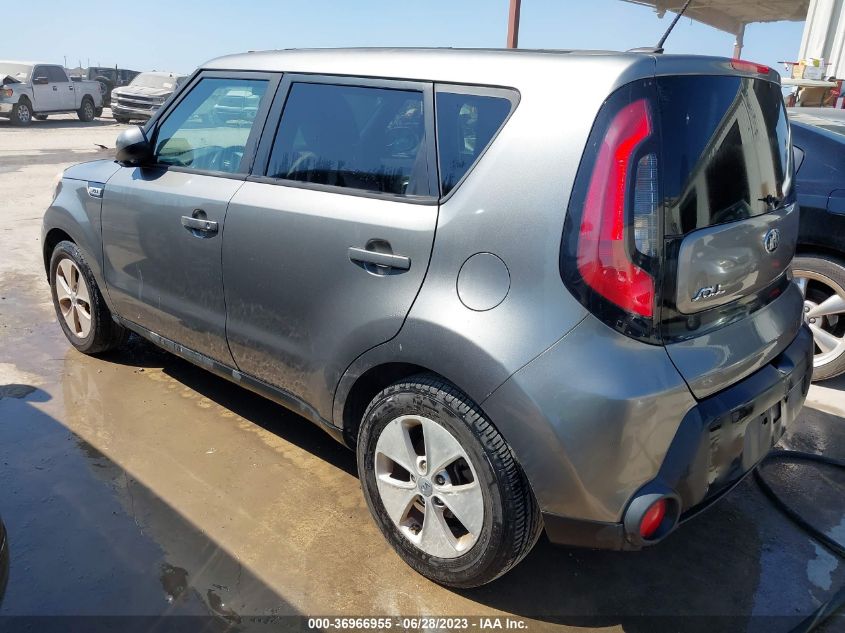 2015 KIA SOUL BASE - KNDJN2A26F7126882