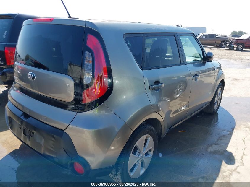 2015 KIA SOUL BASE - KNDJN2A26F7126882