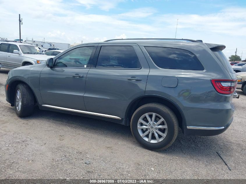 2022 DODGE DURANGO SXT - 1C4RDHAG7NC131213