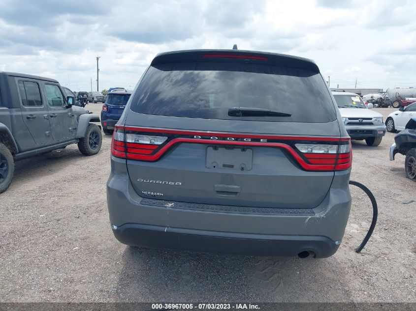 2022 DODGE DURANGO SXT - 1C4RDHAG7NC131213