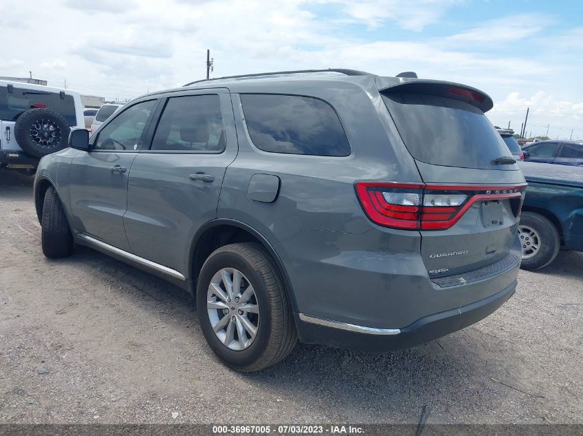 2022 DODGE DURANGO SXT - 1C4RDHAG7NC131213