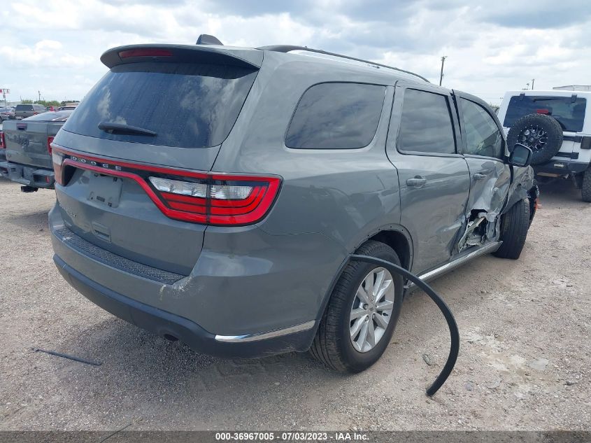 2022 DODGE DURANGO SXT - 1C4RDHAG7NC131213