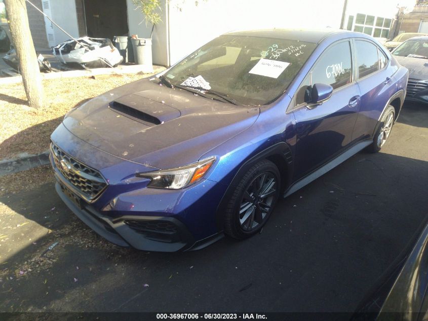 2022 SUBARU WRX - JF1VBAA63N9030630