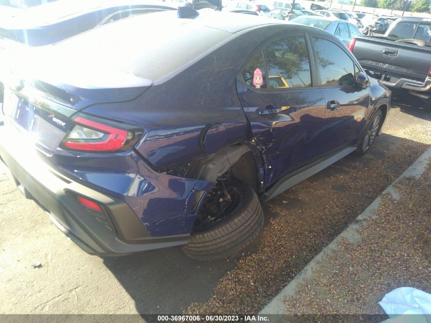 2022 SUBARU WRX - JF1VBAA63N9030630