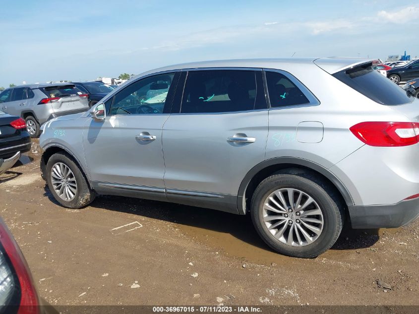 2016 LINCOLN MKX SELECT - 2LMTJ6KR1GBL25595