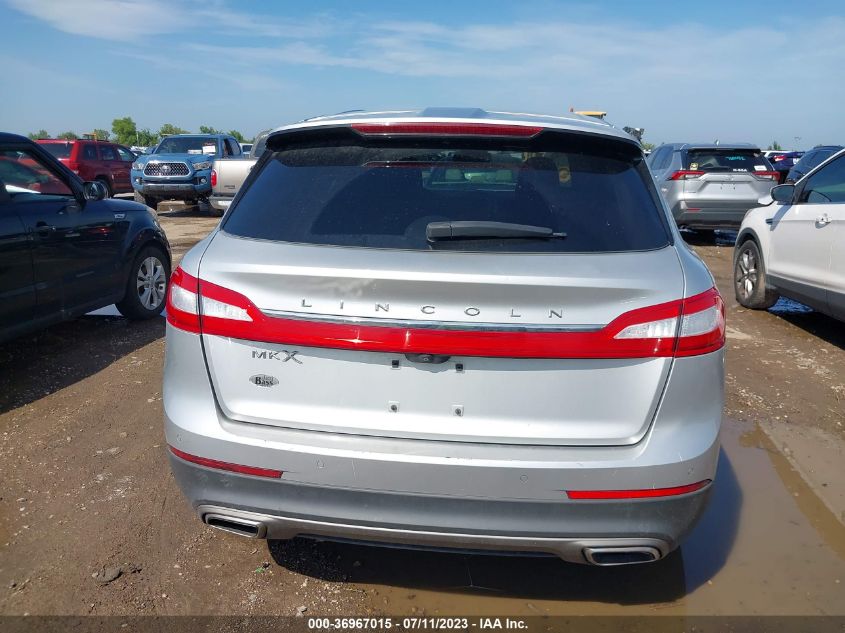2016 LINCOLN MKX SELECT - 2LMTJ6KR1GBL25595