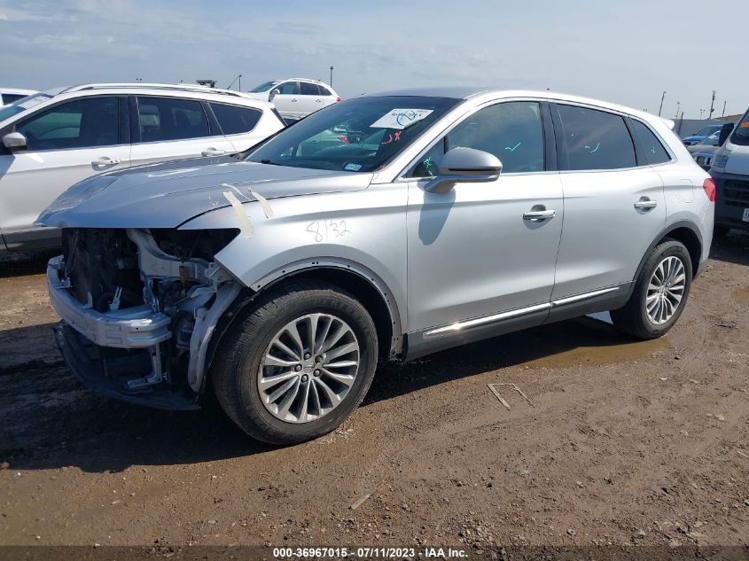 2016 LINCOLN MKX SELECT - 2LMTJ6KR1GBL25595