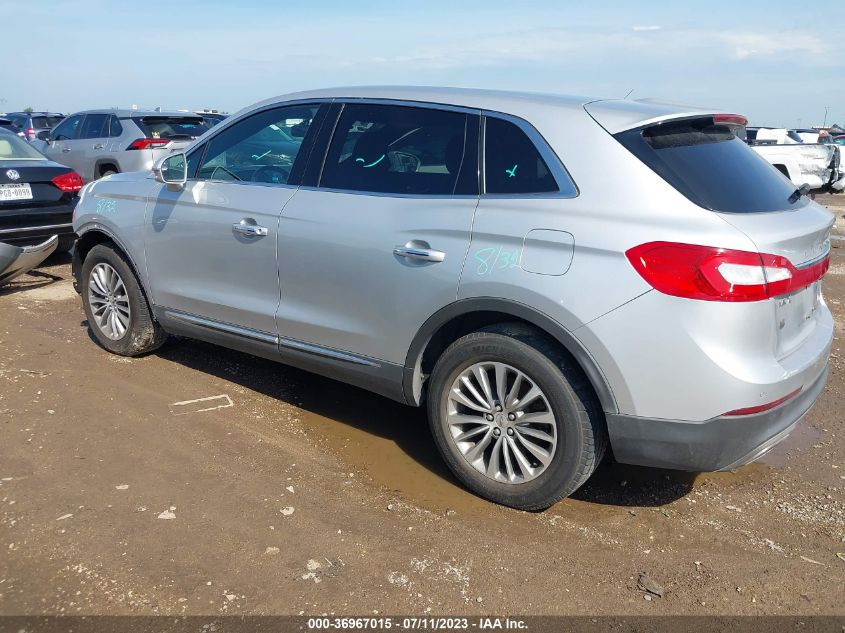 2016 LINCOLN MKX SELECT - 2LMTJ6KR1GBL25595
