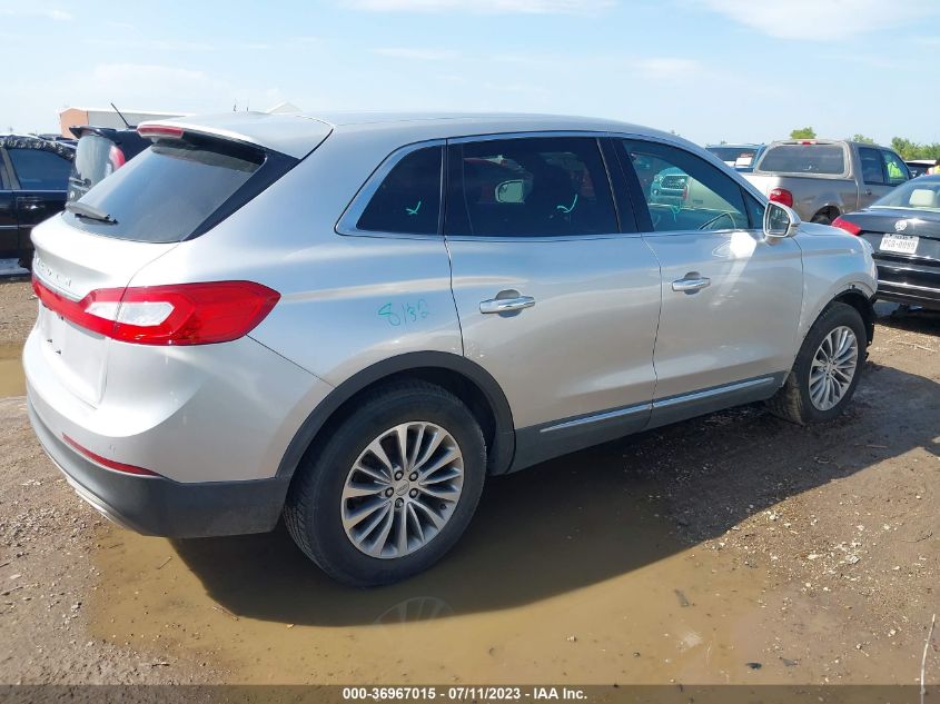 2016 LINCOLN MKX SELECT - 2LMTJ6KR1GBL25595