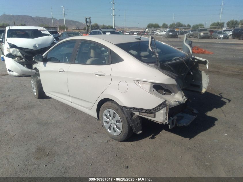 2016 HYUNDAI ACCENT SE - KMHCT4AE9GU104653