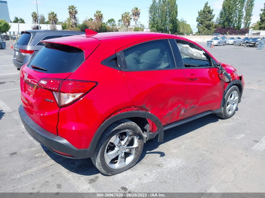 2016 HONDA HR-V EX - 3CZRU6H5XGM733446