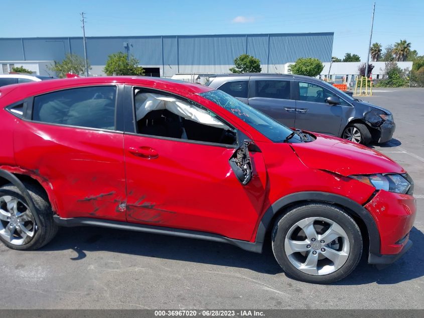 2016 HONDA HR-V EX - 3CZRU6H5XGM733446