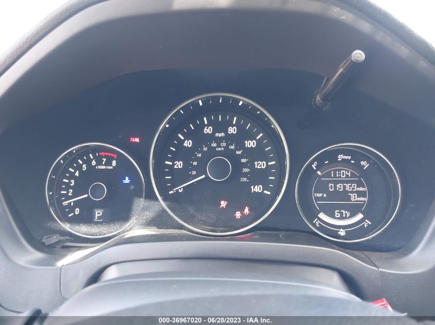 2016 HONDA HR-V EX - 3CZRU6H5XGM733446