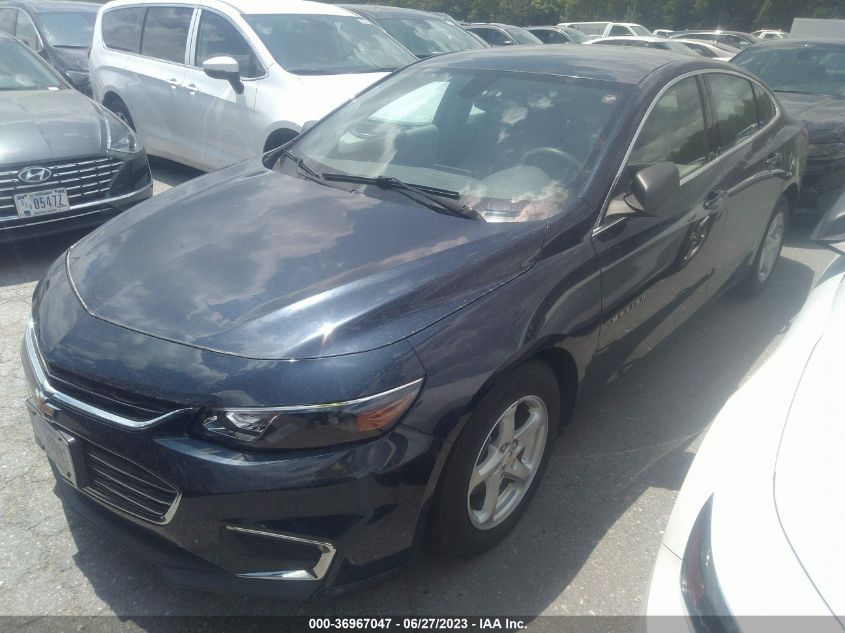 2016 CHEVROLET MALIBU LS - 1G1ZC5ST5GF265886